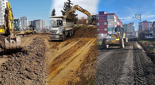 Yapılaşmanın Arttığı Yerleşim Yerlerine Yeni Yollar Açılıyor