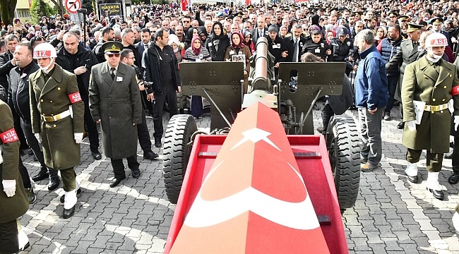 Çarşamba, Şehidini Son Yolculuğuna Uğurladı