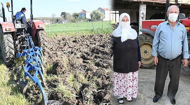 Yaşlı Çiftçinin Tarlasını Sürdüler