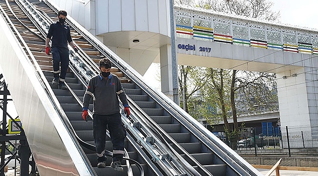 Doğupark'a 'Yürüyen Merdivenli Üst Geçit