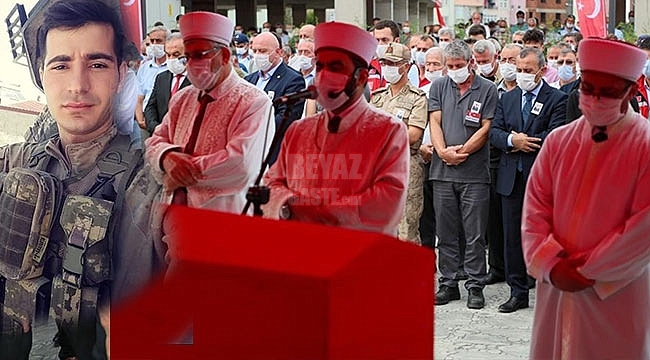 Şehidimiz Uzman Çavuş Çetin Ak, Dualarla Eşliğinde Son Yolculuğuna Uğurlandı