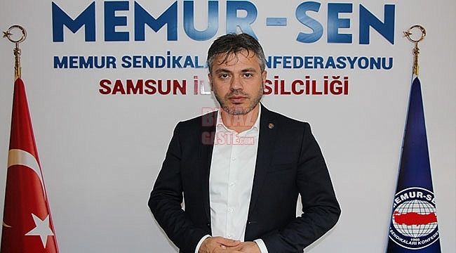 Memur-Sen'den Samsun Basınına Teşekkür