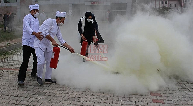 İtfaiyeden 'Yangın' Eğitimi