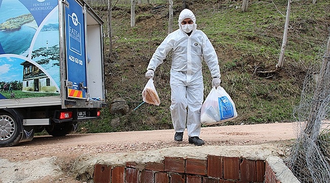 Fatsa Belediyesi'nden Karantinadaki 400 Haneye Gıda Destek Paketi