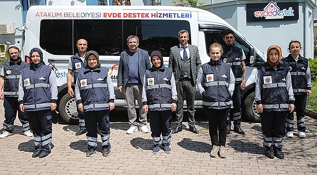 Atakum Belediyesi'ne 'Evde Destek' kayıtları başladı