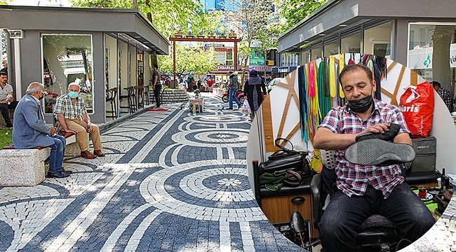 Ayakkabı Boyacılarının Yeni Lostra Salonu Hizmete Girdi