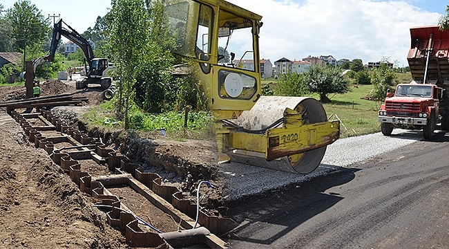 İlçede Altyapı Çalışmaları Dört Koldan Devam Ediyor