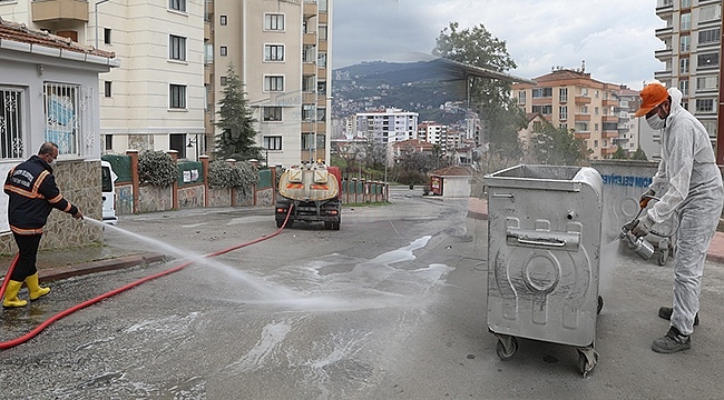 İlkadım'da Temizlik Mesaisi 7/24 Devam Ediyor