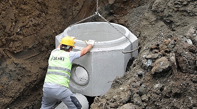 SASKİ Yaptı, Canik Rahatladı