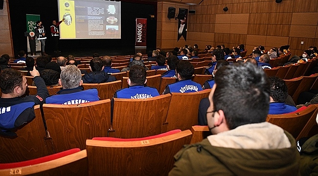 Büyükşehir Personeline Uyuşturucu İle Mücadele Eğitimi