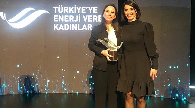 YEDAŞ'a, Türkiye'ye Enerji Veren Kadın Ödülü