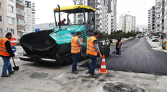 Büyükşehir Bozuk Yolları Yeniliyor