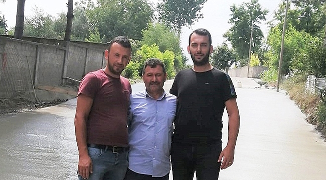 Aktekke'liler Beton Yolu Sevdi!