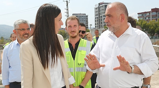 Milletvekili Karaaslan ve Başkan Sandıkçı Canik Keşif Kampüsü'nde