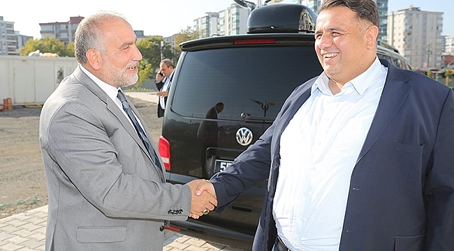 Milletvekili Kaya ve Başkan Sandıkçı Canik Özdemir Bayraktar Keşif Kampüsü'nde