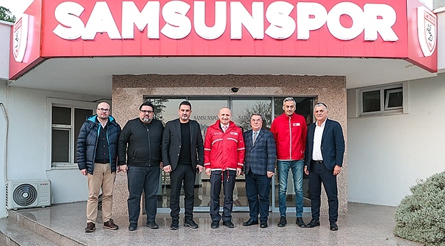 Türk Kızılay'ından Samsunspor'a Ziyaret