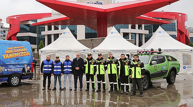 Canik Belediyesi Depremzedeler İçin Harekete Geçti