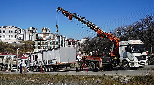 Hobi Bahçesi Konteynerleri Deprem Bölgesine Gönderildi 