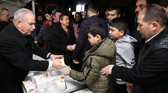 Kandil Simitleri Başkan Demirtaş'tan