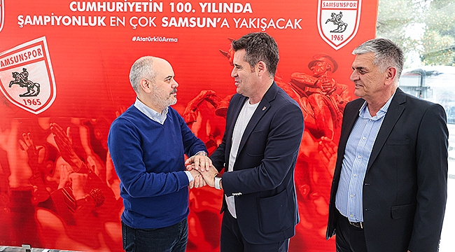 Eski Bakan Kılıç'tan Samsunspor'a Ziyaret 