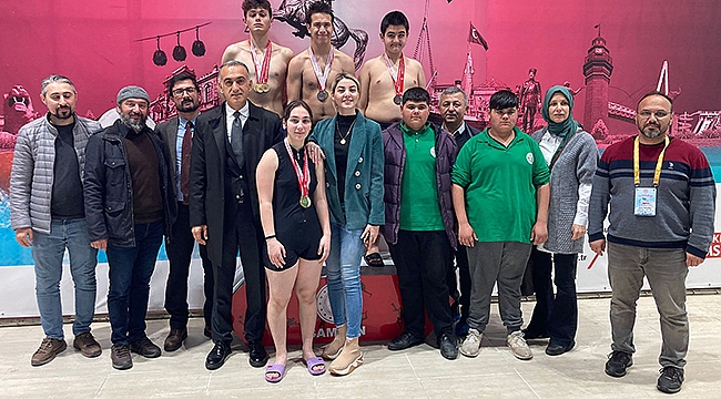 Okul Sporları Özel Sporcular Yıldız Ve Gençler Yüzme İl Birinciliği Sona Erdi