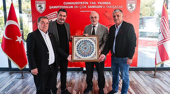 Rektör Ünal'dan Samsunspor'a Ziyaret