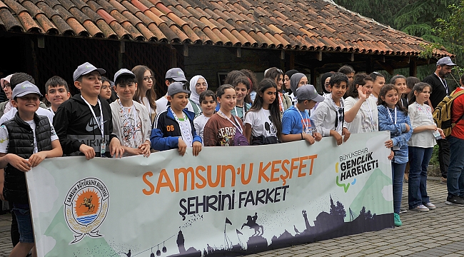 Afetzede gençler Samsun'u keşfetti