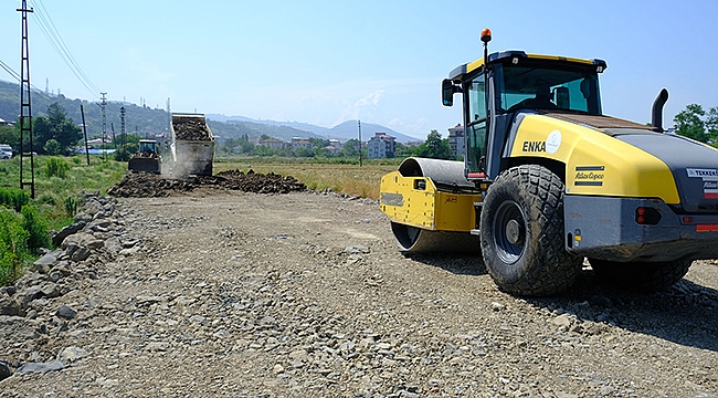 Tekkeköy'de İmar Yolları Açılıyor