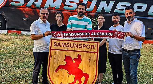 Augsburg Samsunspor Derneği'nden Samsunspor Kulübüne Ziyaret