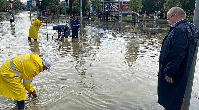 Büyükşehir Sel İçin Teyakkuzda