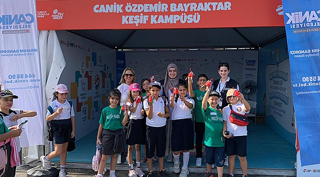 Canik Keşif Kampüsü TEKNOFEST İZMİR'de İlgi Odağı Oldu