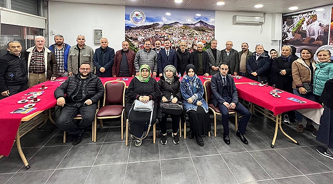 Samsun Gümüşhane Dernekler Federasyonu Yahya Çınkıl'ı Bağrına Bastı