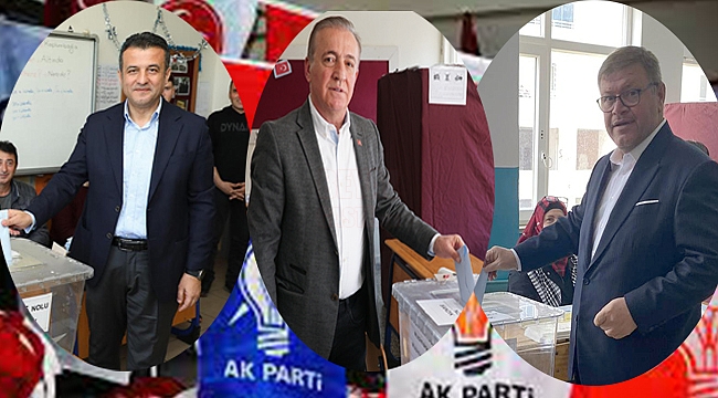 Büyükşehir Belediye Başkan Adayları Oylarını Kullandı