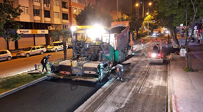 Büyükşehir'den 100. Yıl Bulvarı'nda Hummalı Çalışma