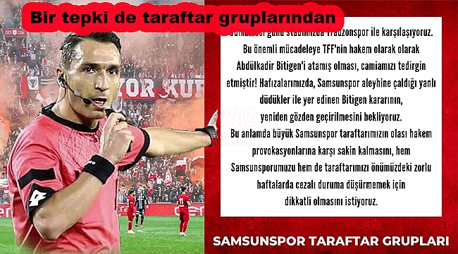 Samsunspor Taraftar Grupları Ayakta!