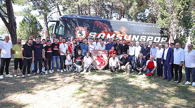 Samsunspor'da Bayramlaşma