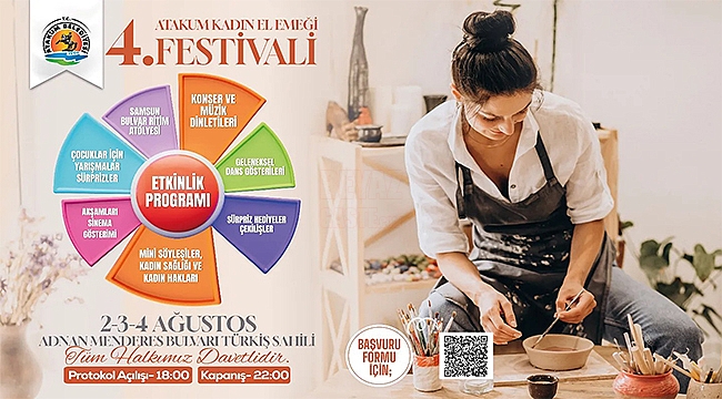 4. Kadın El Emeği Festivali Atakum Sahili'nde Başlıyor