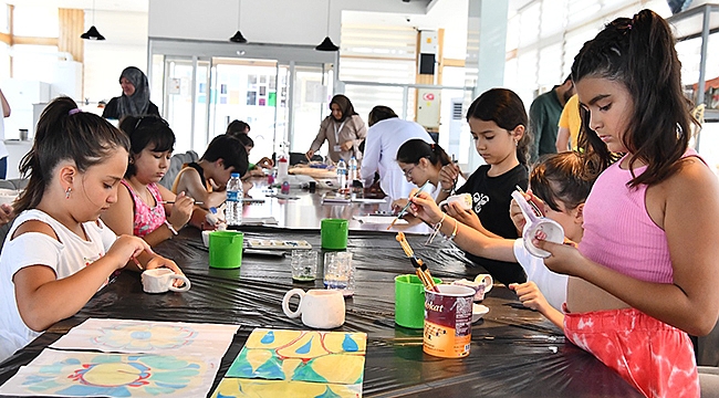 Aile Yaşam Merkezleri İle Çocuklar Sanat Dolu Bir Yaz Tatili Geçiriyor