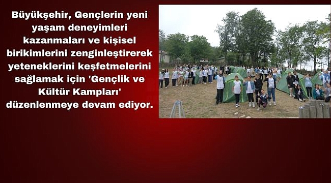 Büyükşehir, Gençleri Doğa İle Buluşturuyor