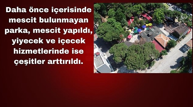 Gazi Park Yenilenen Yüzüyle Hizmete Açıldı