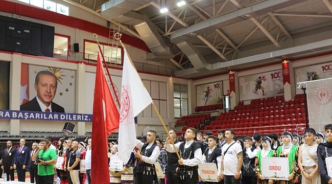 Halk Oyunları Karadeniz Bölge Birinciliği sona erdi