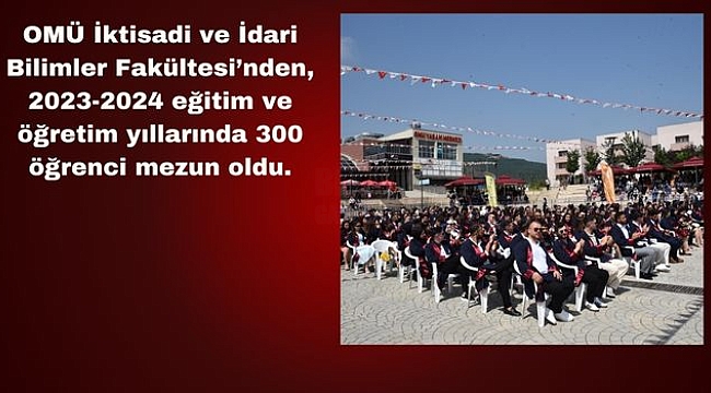 İktisadi ve İdari Bilimler Fakültesi'nden Mezuniyet Coşkusu