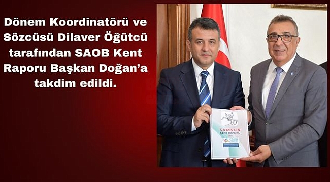 SAOB'dan Başkan Doğan'a Ziyaret