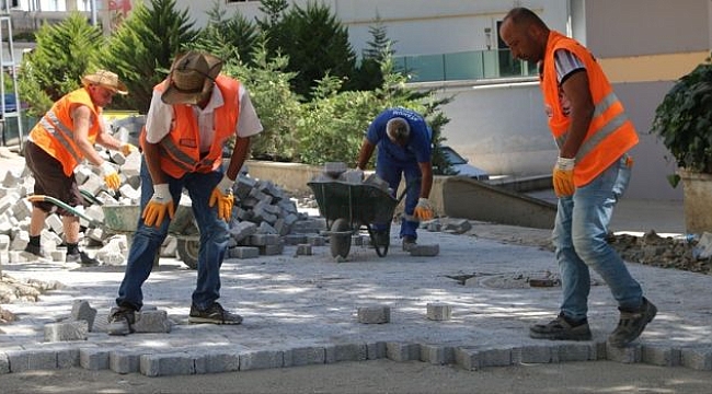 Atakum'da Yol Çalışmaları Hız Kesmeden Devam Ediyor