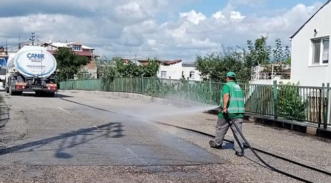 Canik Belediyesi Güçlü Temizlik Filosuyla Sahada