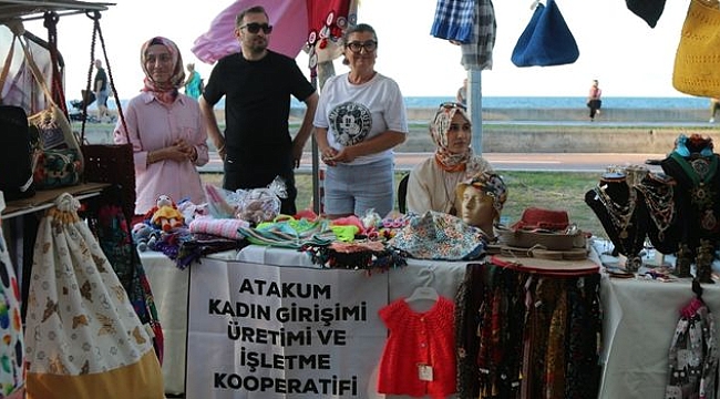 Emekçi Kadınlar Atakum Sahili'nde Buluştu