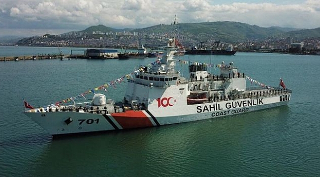 TCSG DOST ve TCSG-87 Askeri Gemiler Samsun'da