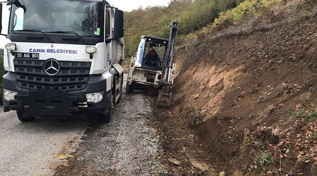 Başkan İbrahim Sandıkçı'dan Yol Hamlesi