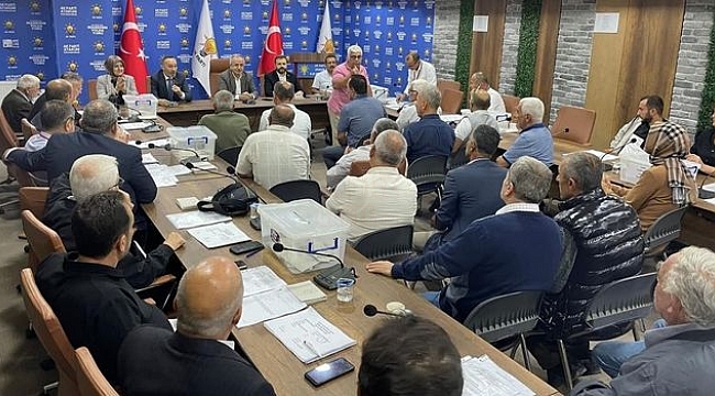 Samsun AK Parti'de Mahalle Delege Seçimleri Tamamlandı