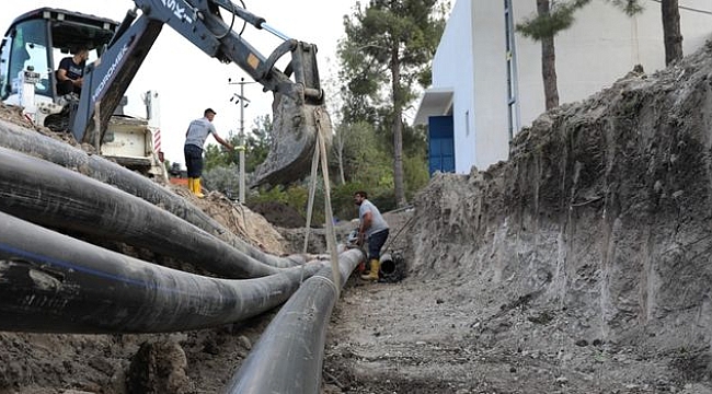 Alaçam'daki İçme Suyu Deposu Da Devreye Alındı